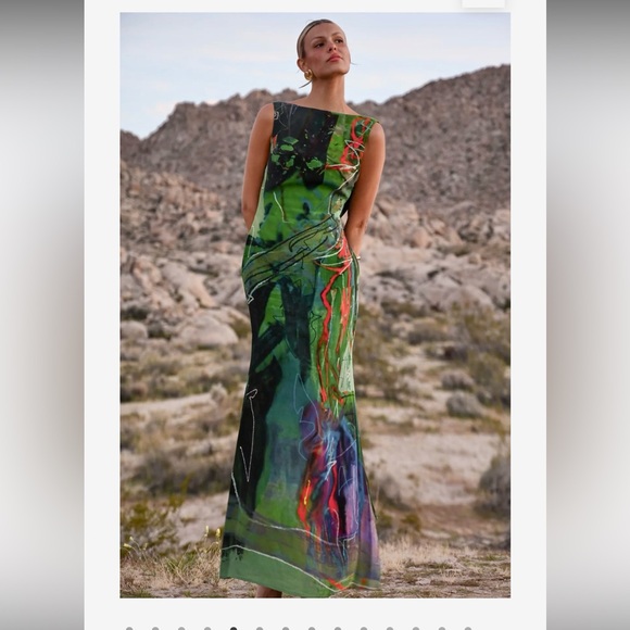 Yellow the Label Open Back Maxi Dress - Picture 2 of 7